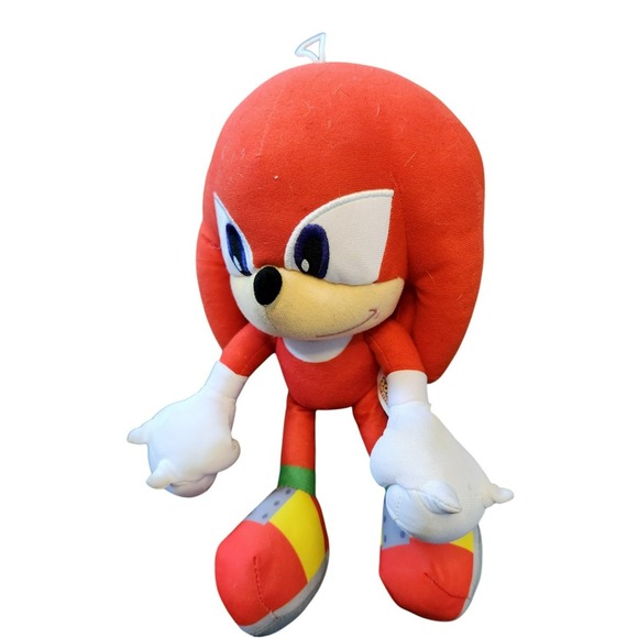 Sonic The‎ Hedgehog Knuckles Plush - Picture 1 of 3